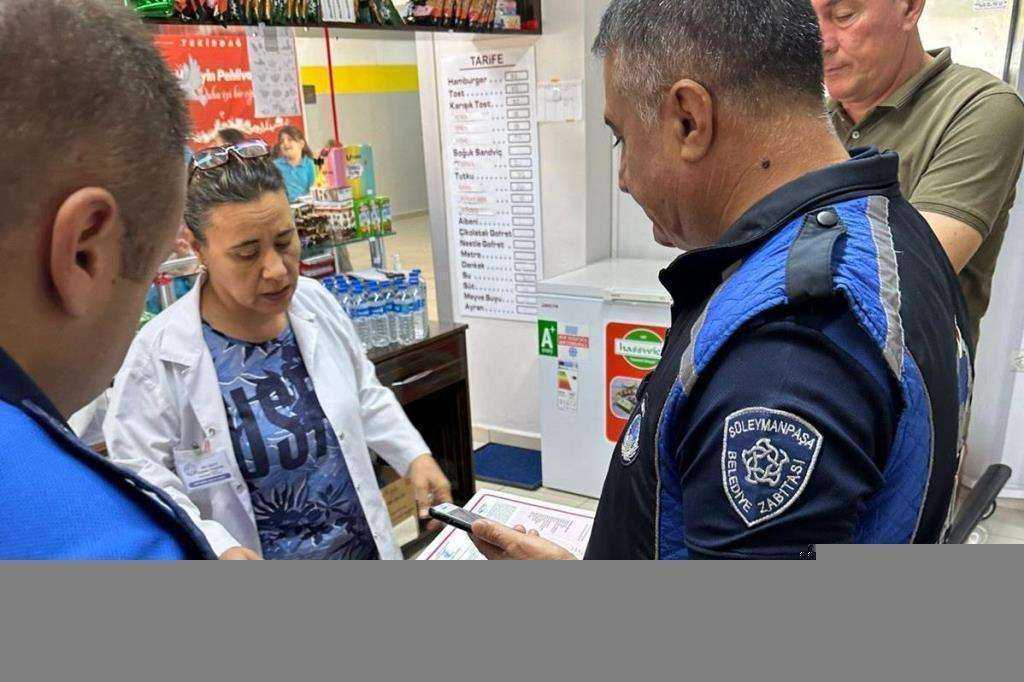 Zabıta Ekipleri Okul Kantinlerinde Denetim Yaptı