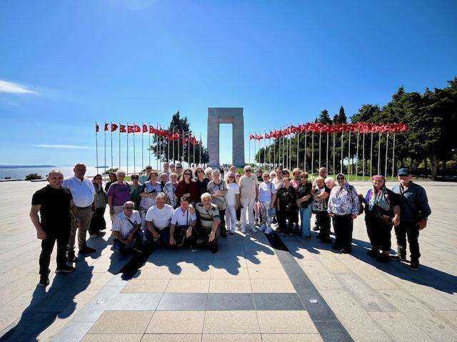 Tekirdağ SGK İl Müdürlüğü Emekliler Yılı Kapsamda Çanakkale Gezisi Düzenledi.