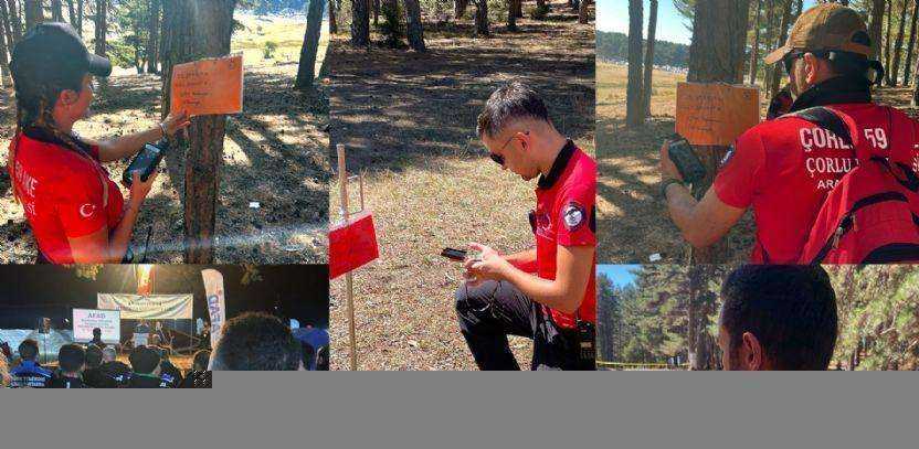 Çorlu 59 AKE, AFAD Eğitim Kampına Katıldı