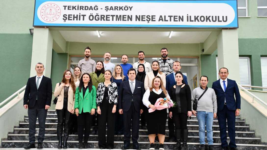 24 Kasım Öğretmenler Günü Etkinlikleri Kapsamında Şarköy İlçesinde Şehit Öğretmen Neşe Alten İlkokulu Öğretmenlerimizi Ziyaret Ettik
