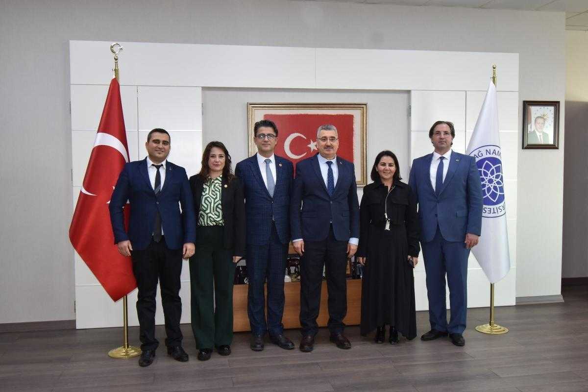 Çanakkale Onsekiz Mart Üniversitesi Rektörü Prof. Dr. R. Cüneyt ERENOĞLU’ndan Ziyaret