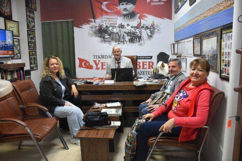 GAZETEMİZE ZİYARETLER