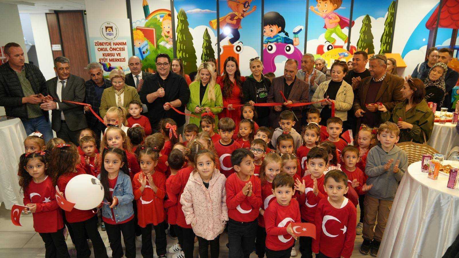 Marmaraereğlisi Belediyesi Zübeyde Hanım Okul Öncesi ve Etüt Merkezi Açıldı
