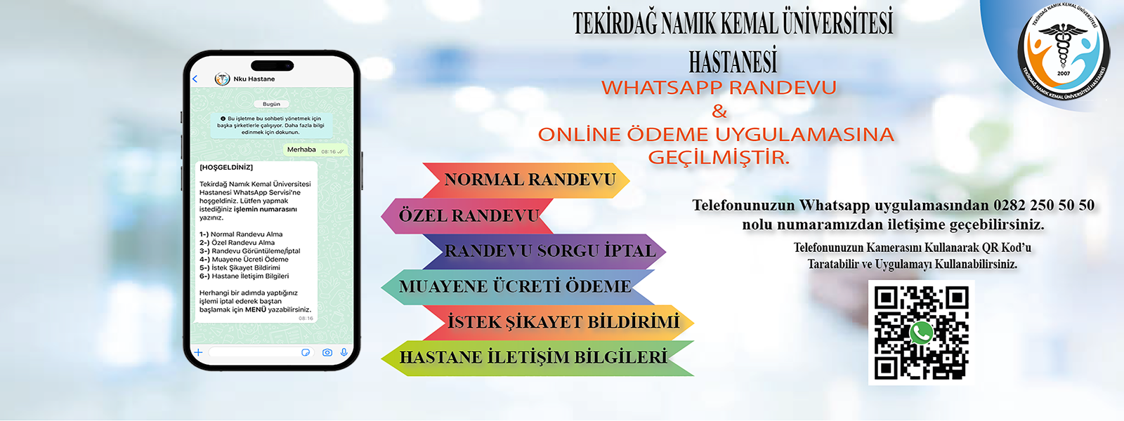 NKÜ WHATSAPP RANDEVU