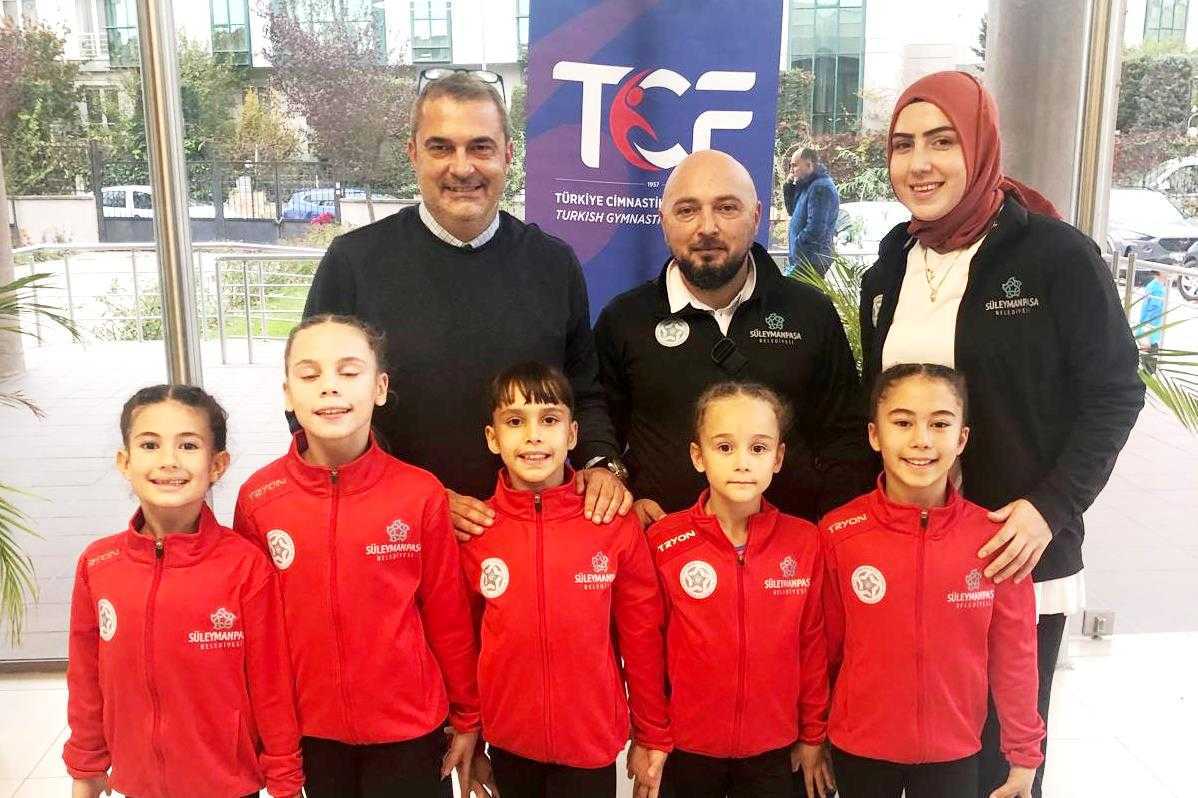 Süleymanpaşalı Minik Cimnastikçilerden Büyük Başarı