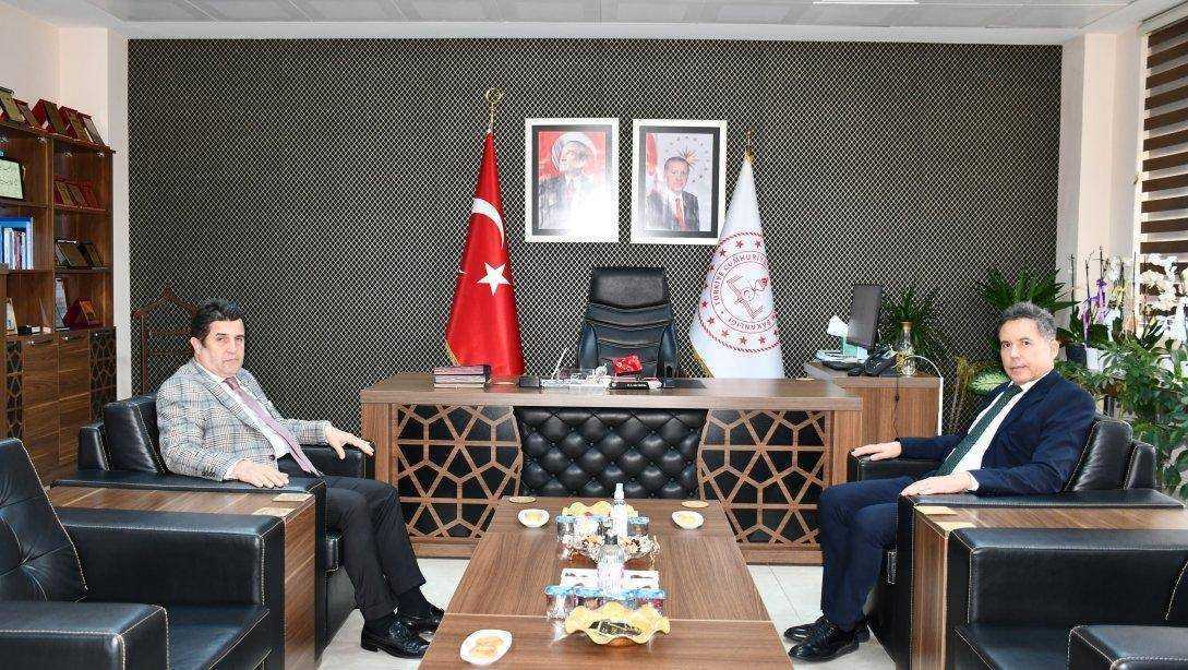 Tekirdağ Vali Yardımcısı Günay Öztürk, İl Milli Eğitim Müdürümüz Dr. Abdülaziz Yeniyol'u Ziyaret Etti