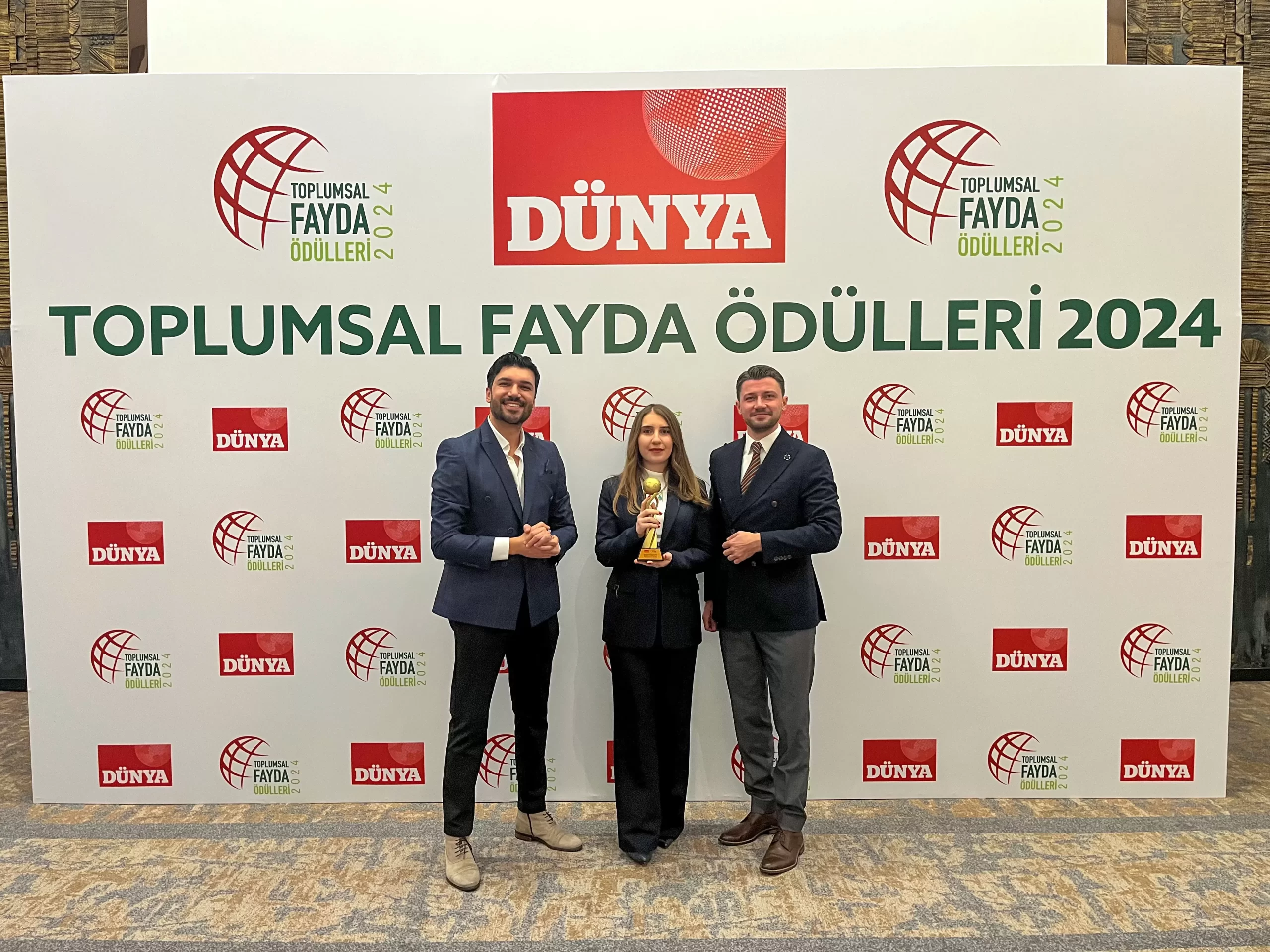 TREDAŞ’ın “Enerjimiz Küçük Dostlarımız İçin” Projesine Toplumsal Fayda Ödülü