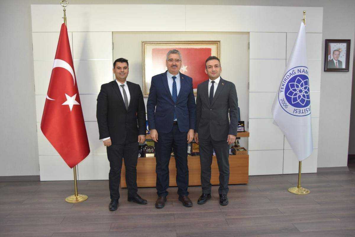 Üniversitemiz Rektörüne Ziyaret