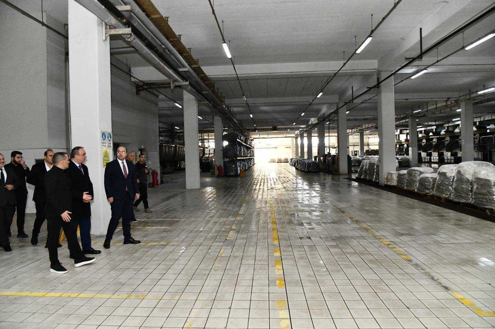 Vali Soytürk Marmara Deri Fabrikası’nı Ziyaret Etti