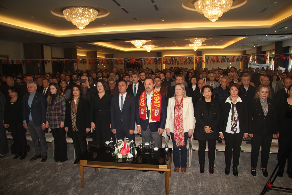 A PARTİ BİNASINI GENEL BAŞKAN AÇTI
