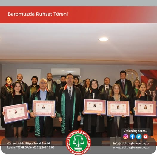 Avukatlık Ruhsatnamesi almaya hak kazananlar