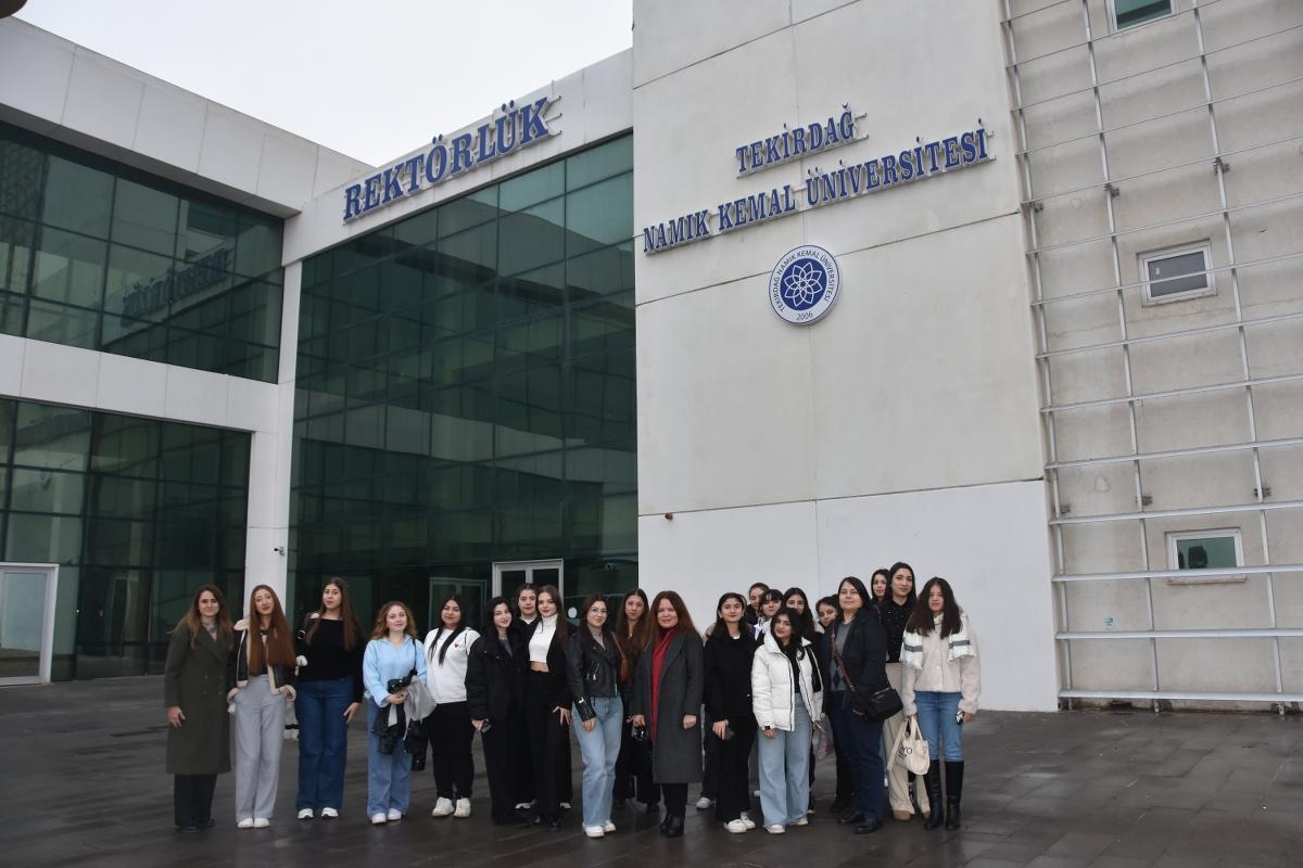 Çorlu Mesleki ve Teknik Anadolu Lisesi Gıda Teknolojisi Alanı Öğrencilerinden Üniversitemize Ziyaret