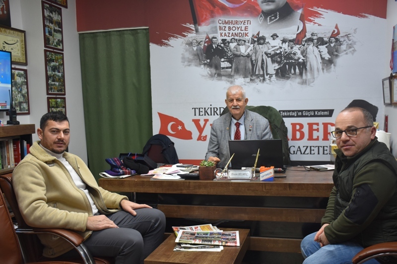 DEVA Partisi Süleymanpaşa ilçe Başkanı Cem İliceli den Ziyaret