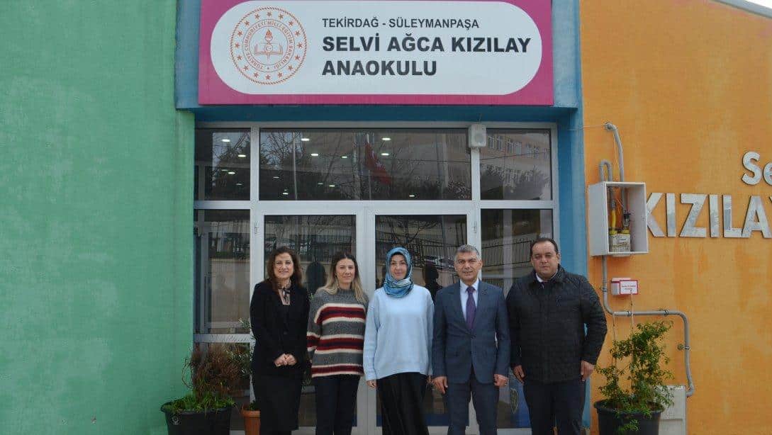 Ebubekir ATİLLA Selvi Ağca Kızılay Anaokulunu ziyaret etti
