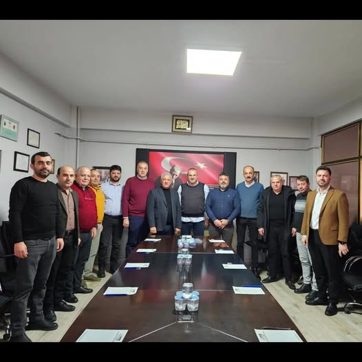 Komodor Göksel Karaevli ve Yönetim kurulu üyesi Serkan Şen de ziyaret