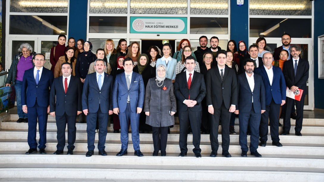 Milli Eğitim Bakan Yardımcısı Doç. Dr. Celile Eren Ökten Tekirdağ Eğitim Akademisi Etkinlikleri Kapsamında İnsan ile – İnsan için Konulu Seminerine Katıldı