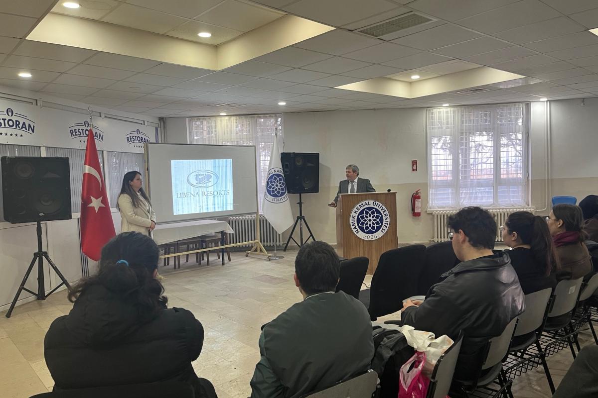 Üniversitemiz Şarköy Meslek Yüksekokuluna Bulgaristan Libena Resorts Oteller Grubundan Ziyaret