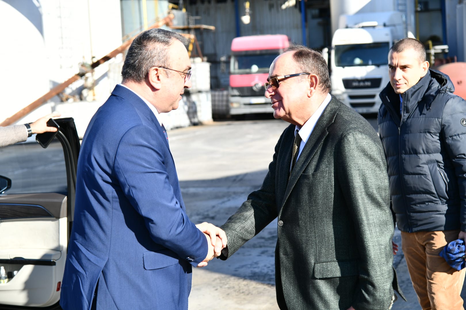 Vali Soytürk Diktaş Yağ-Sabun Sanayi Firmasını Ziyaret Etti