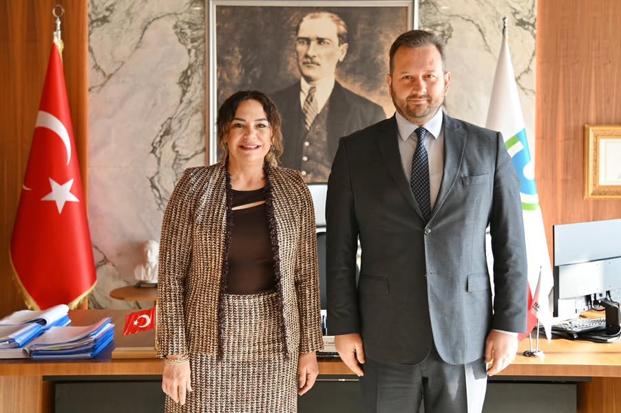 Dr. Candan Yüceer: Ömer Faruk Karaküçük’ü belediyemizde ağırladık.