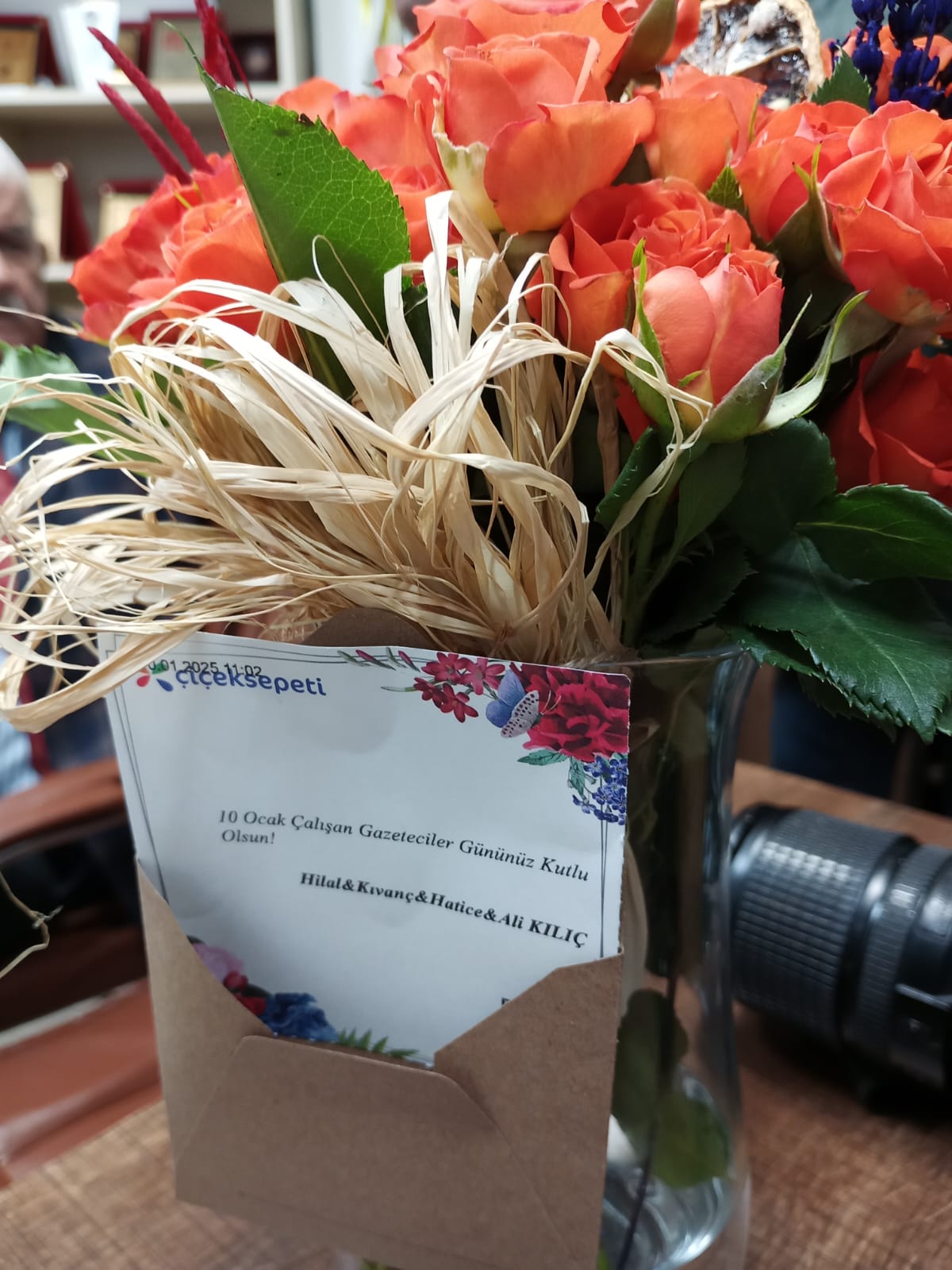 KILIÇ AİLESİNDEN 10 OCAK KUTLAMA ÇİÇEĞİ.