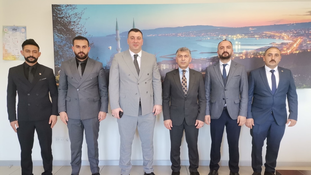 lçe Milli Eğitim Müdürü   Ebubekir ATİLLA’yı makamında ziyaret etti