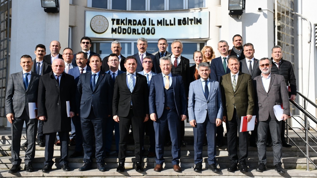 Millî Eğitim Bakanlığı Hayat Boyu Öğrenme Genel Müdürlüğü Daire Başkanları İlimizi Ziyaret Etti