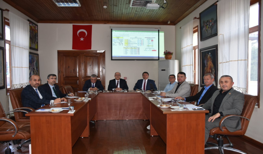 Tekirdağ Büyükşehir Belediyesi Plan Bütçe Komisyonu Toplantısı