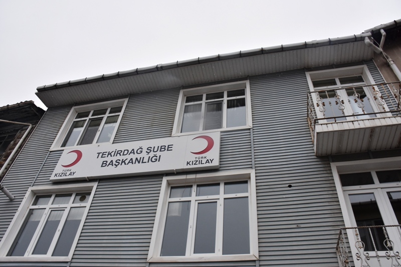 TEKİRDAĞ KIZILAY YENİ YERİNDE HİZMETE BAŞLADI