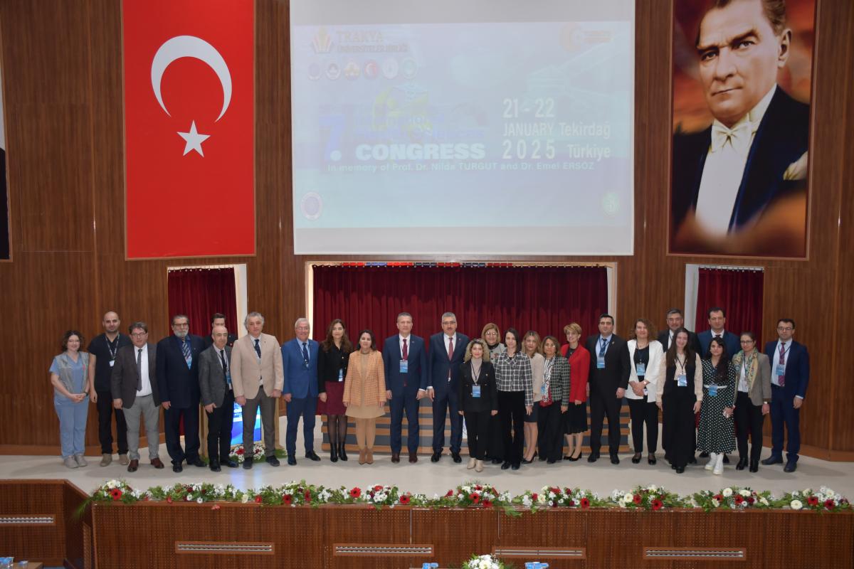 TEKİRDAĞ NKÜ’DE 7. ULUSLARARASI SAĞLIK BİLİMLERİ KONGRESİ GERÇEKLEŞTİ