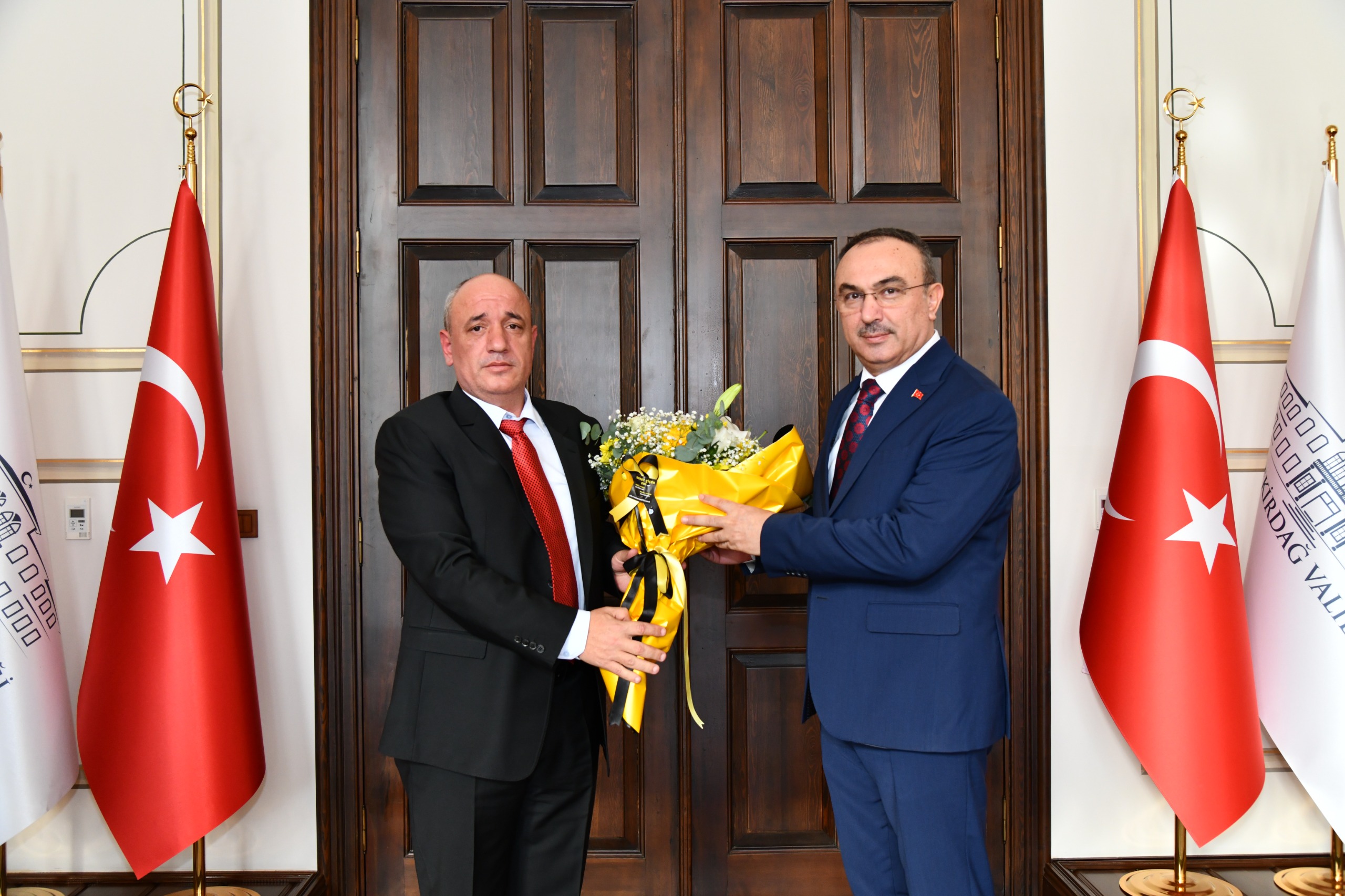 Tekirdağspor Yeni Başkanı Vali Soytürk’ü Ziyaret Etti