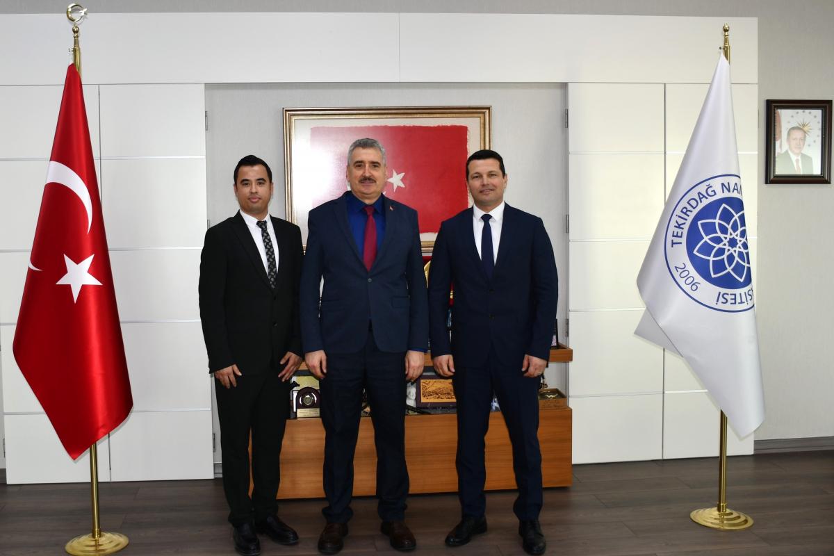 TNKÜ REKTÖRÜNE ZİYARET