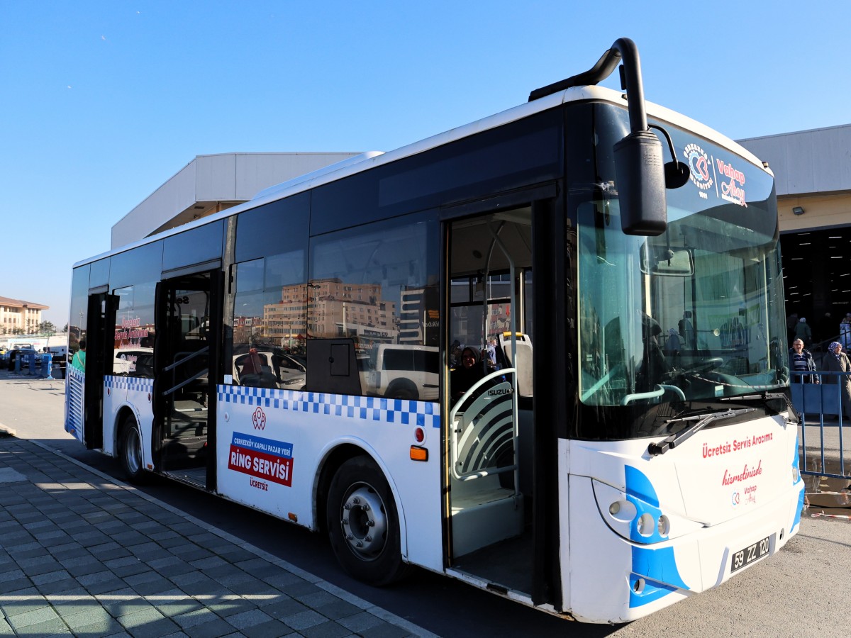 ÜCRETSİZ PAZAR YERİ SERVİSİMİZ BAŞLADI