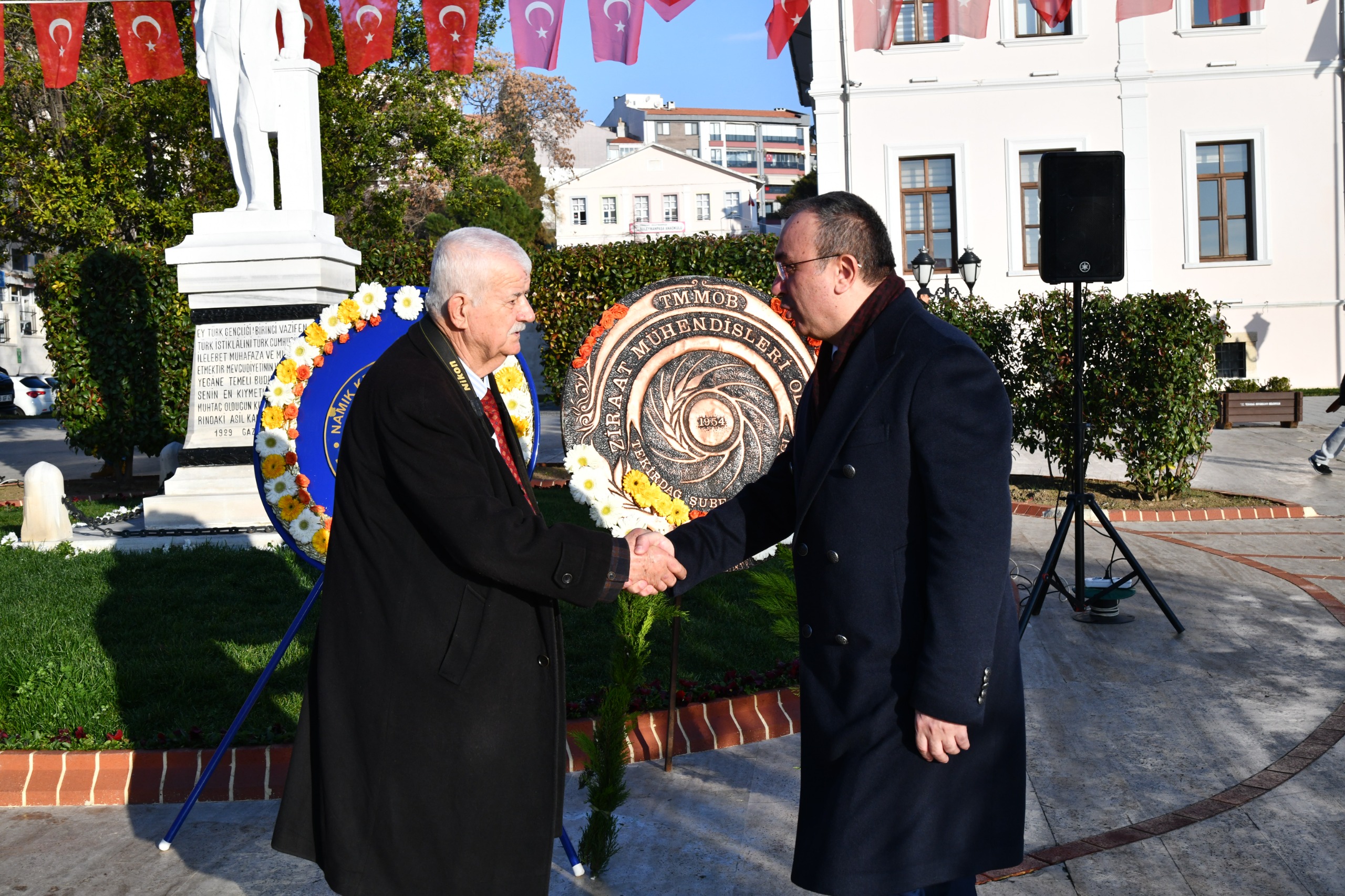 Vali Soytürk Gazeteciler Günü Münasebetiyle Düzenlenen Çelenk Sunma Töreni’ne Katıldı