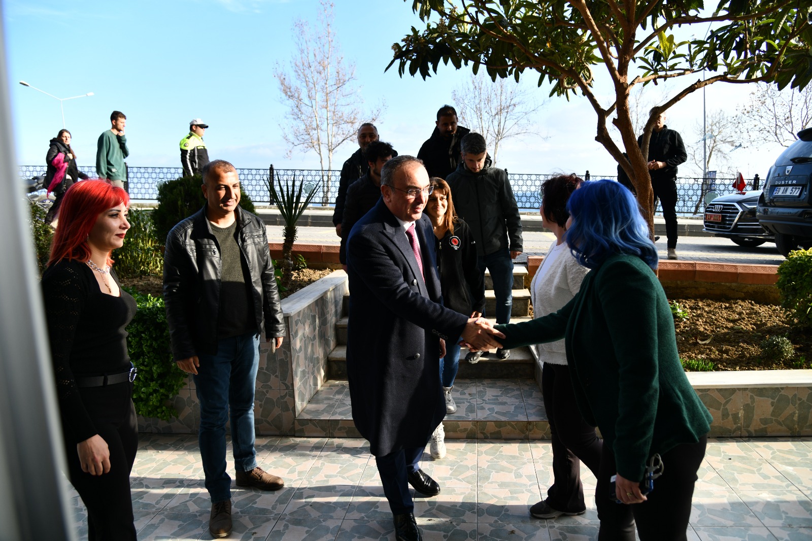 Vali Soytürk Süleymanpaşa Basın Mensupları Derneğini Ziyaret Etti