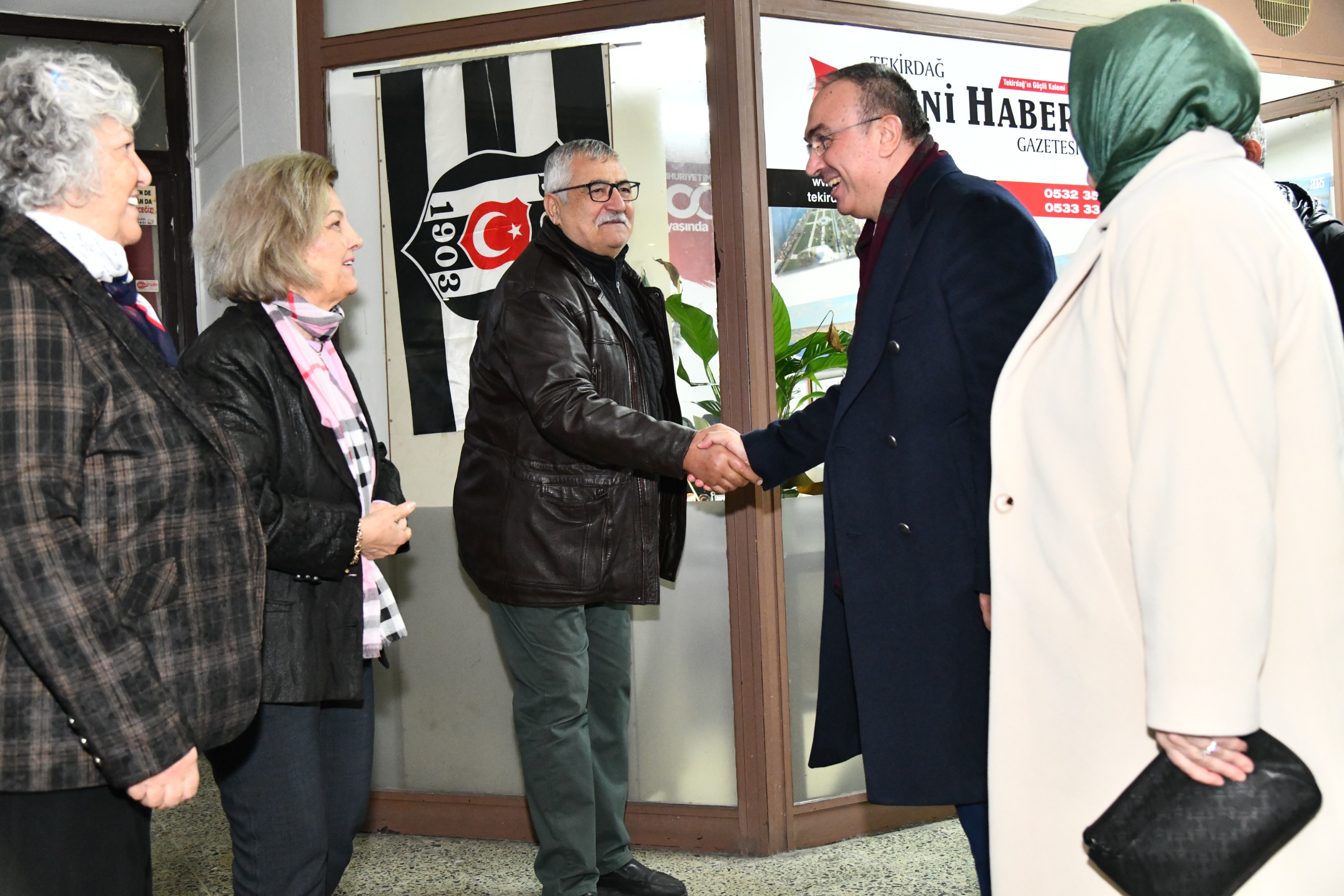 Vali Soytürk ve Eşi Nurdan Soytürk Hanımefendi Türk Kadınlar Birliği Tekirdağ Şubesi’ni Ziyaret Etti 