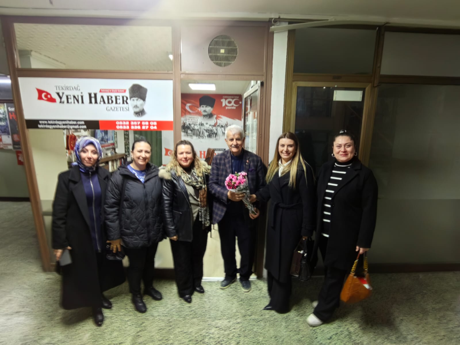 AK Parti Tekirdağ il kadın kolları gazetemizi ziyaret etti.