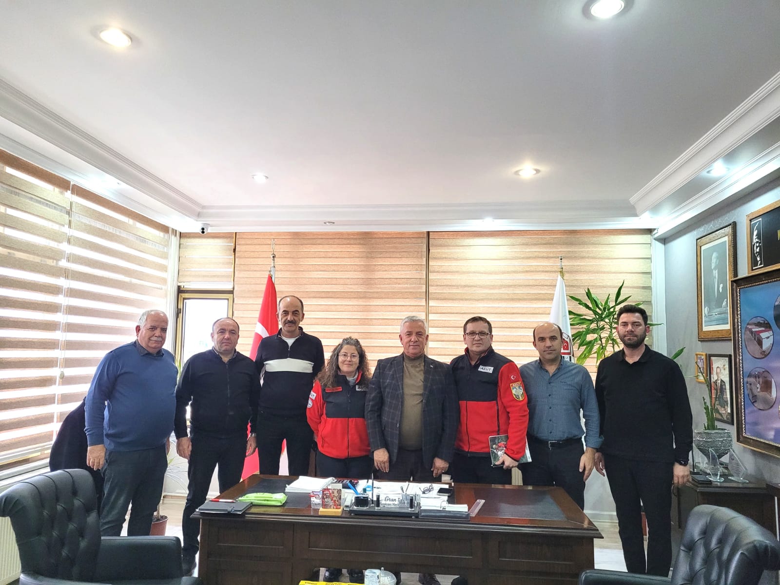 AKUT Tekirdağ İl temsilcileri ziyarette bulundular