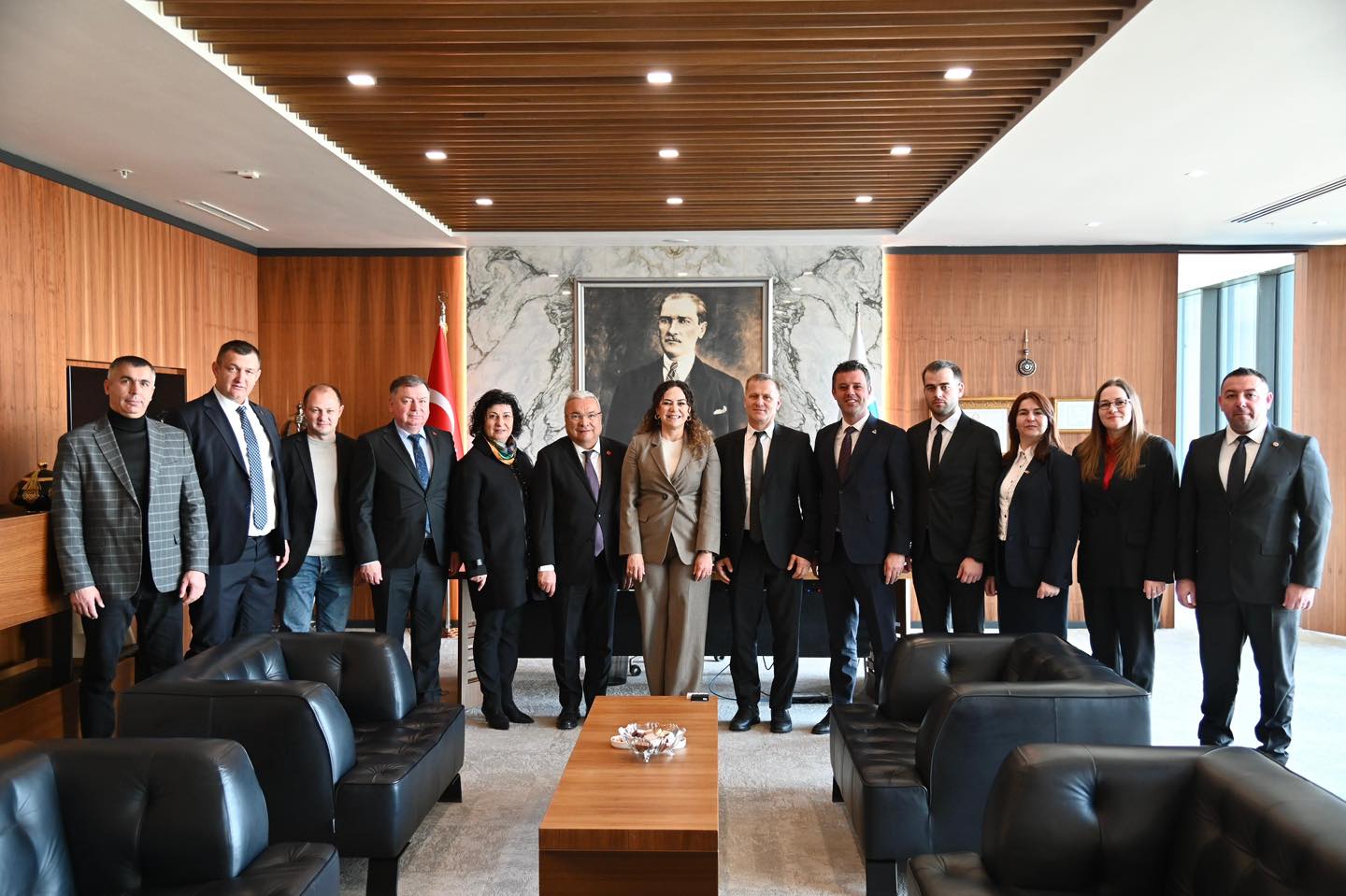 Candan Yüceer: Güner Çetin’i belediyemizde ağırladık.