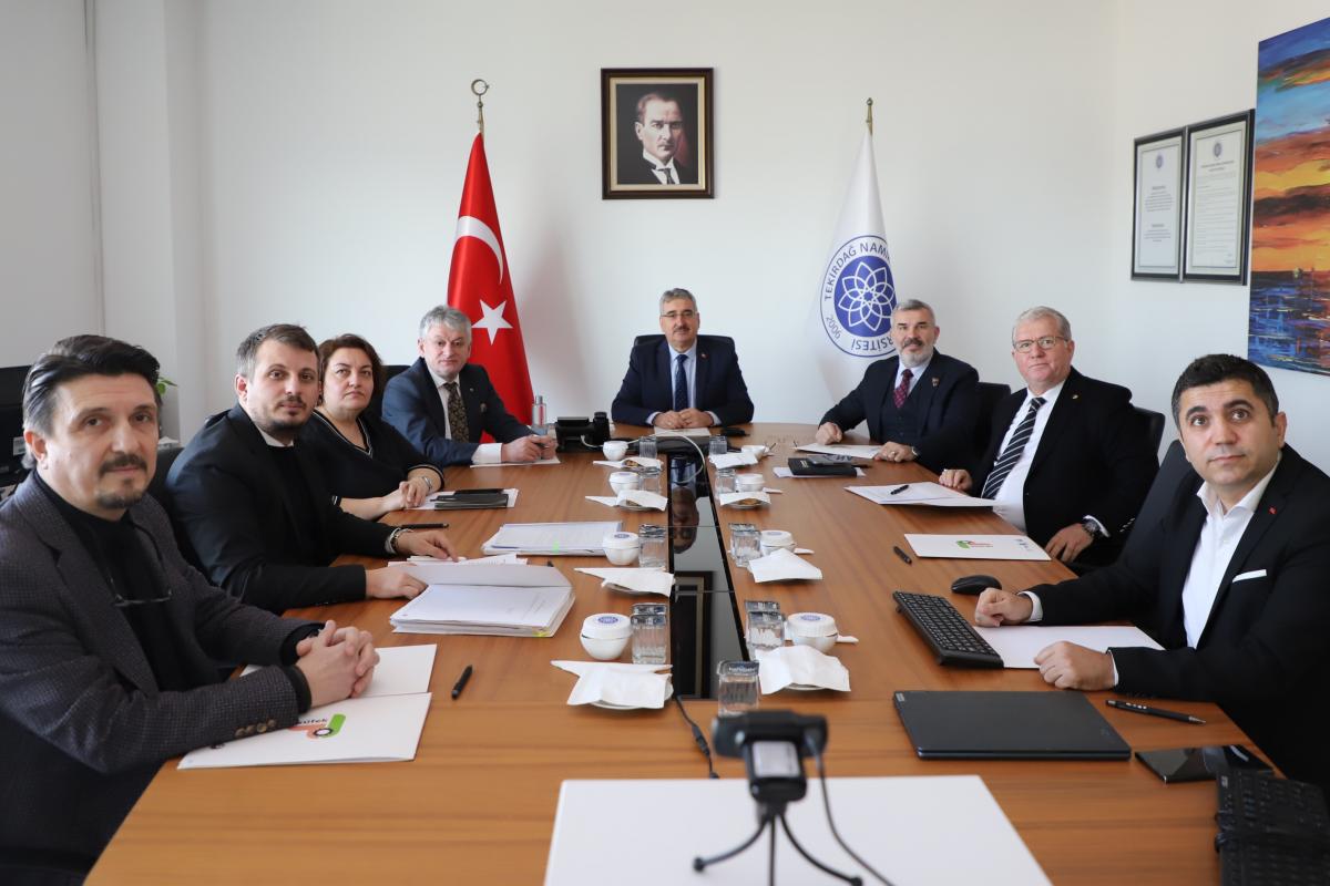 NKÜTEK TEKNOPARK YÖNETİM KURULU TOPLANTISI YAPILDI