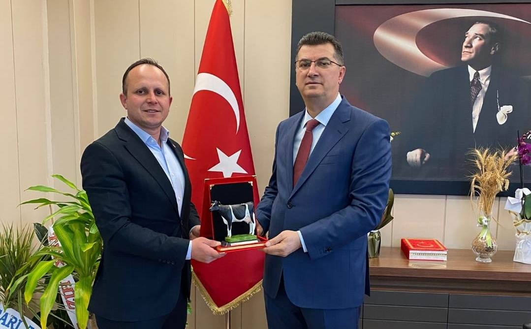 TEKİRDAĞ DSYB BAŞKANI ERGİN DURGUN’DAN   TEKİRDAĞ İL TARIM VE ORMAN MÜDÜRÜNE ZİYARET