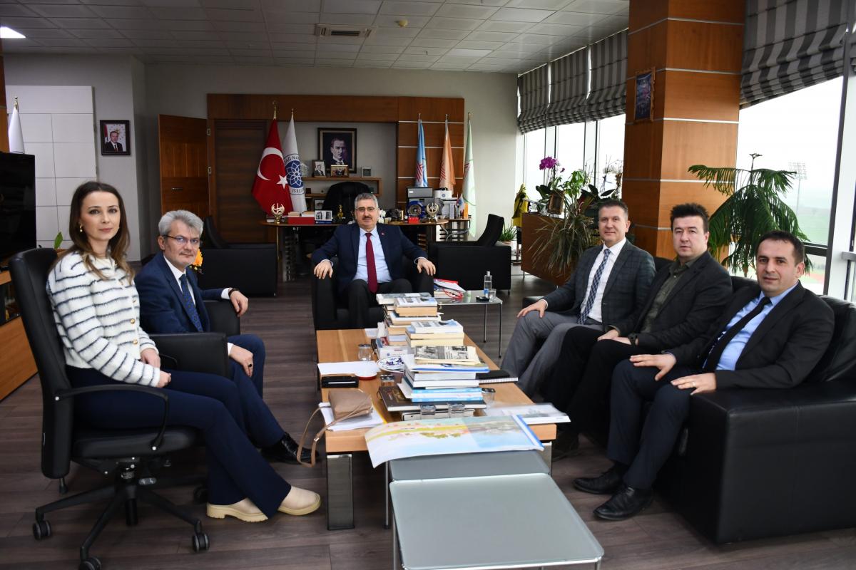 TEKİRDAĞ İL GÖÇ İDARESİ MÜDÜRLÜĞÜNDEN REKTÖRÜMÜZE ZİYARET