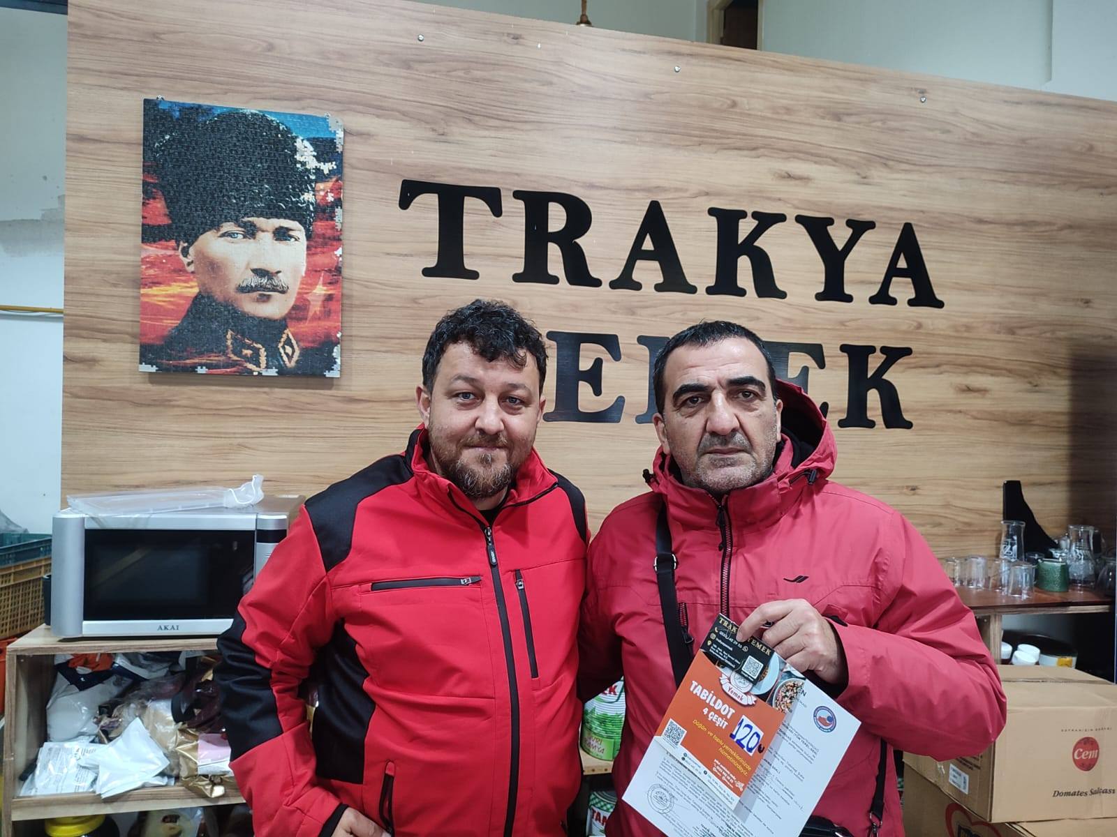 TRAKYA YEMEK İLE İNDİRİM ANLAŞMASI YAPILDI