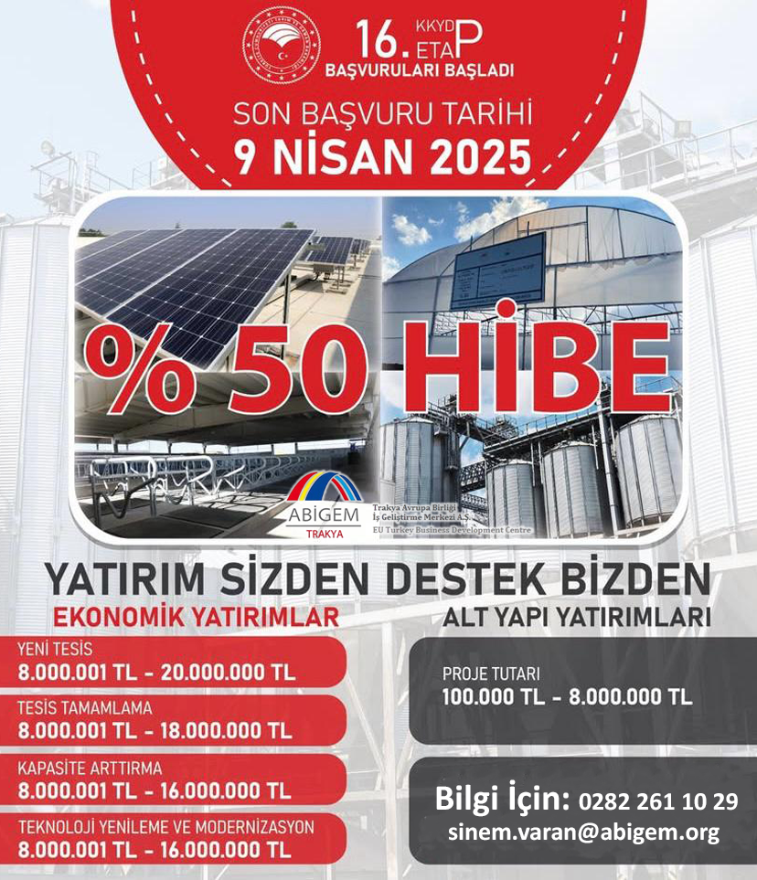 BAŞKAN GÜNAY, TTSO ÜYELERİNE DESTEKLERDEN YARARLANMA ÇAĞRISINDA BULUNDU