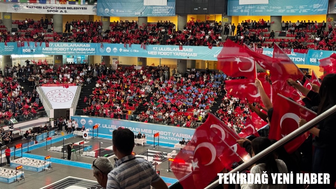 17. Uluslararası MEB Robot Yarışmasında Mesleki ve Teknik Anadolu Liselerimiz Kayseri’de Teknolojinin Kodlarını Yazıyor