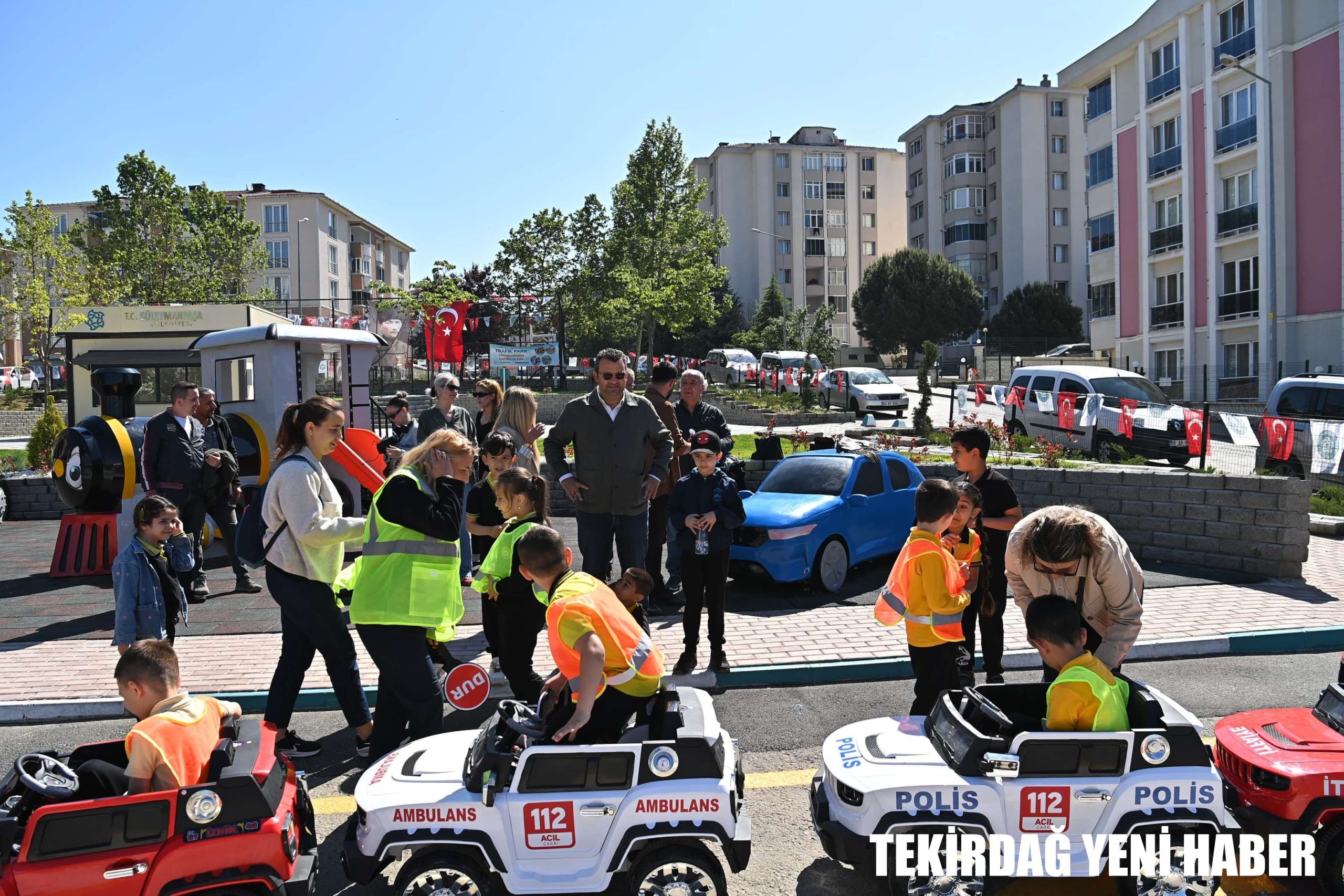 Başkan Nallar Trafik Park’ta Miniklerle Bir Araya Geldi