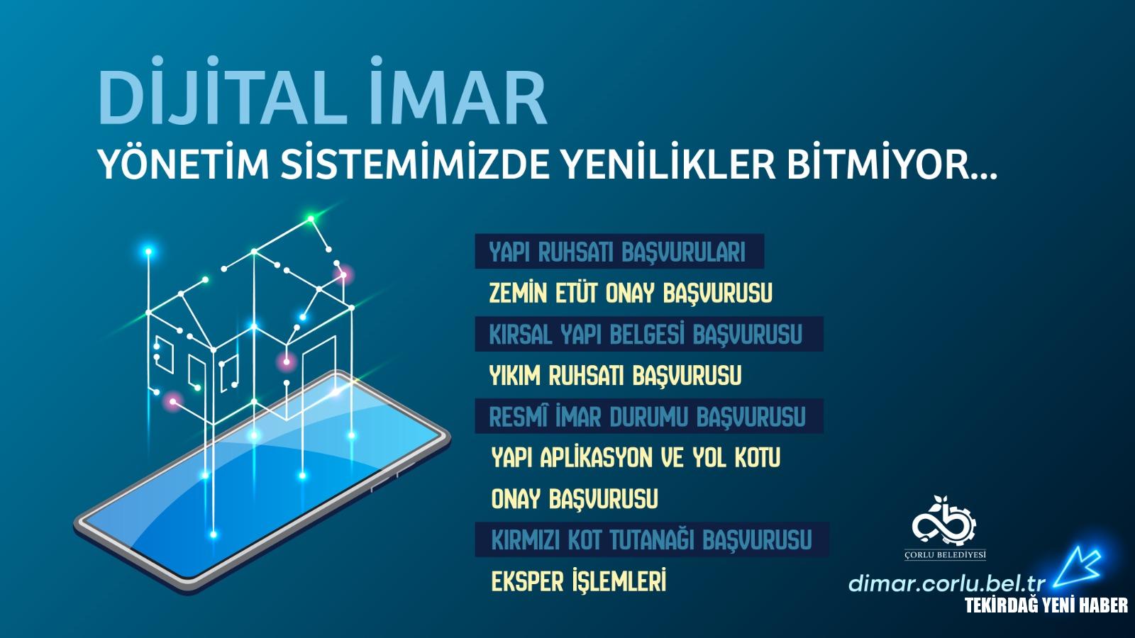 Dijital İmar ile Zemin Etüt Onayı ve Yapı Ruhsatı Başvurularında Yeni Dönem Başladı