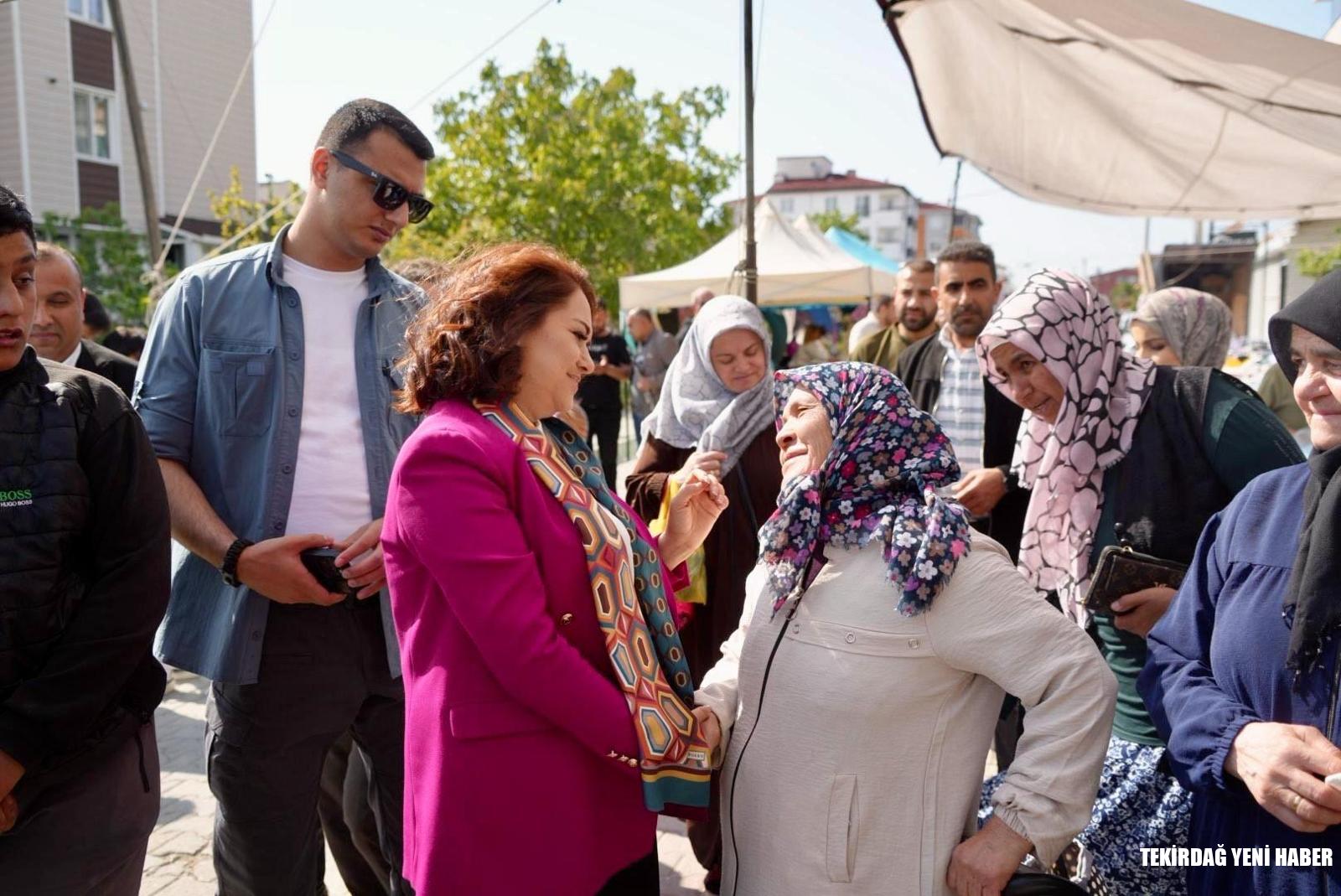 ERGENE’DE CUMHURİYET MAHALLESİ HALK PAZARI AÇILIŞ PROGRAMI DÜZENLENDİ