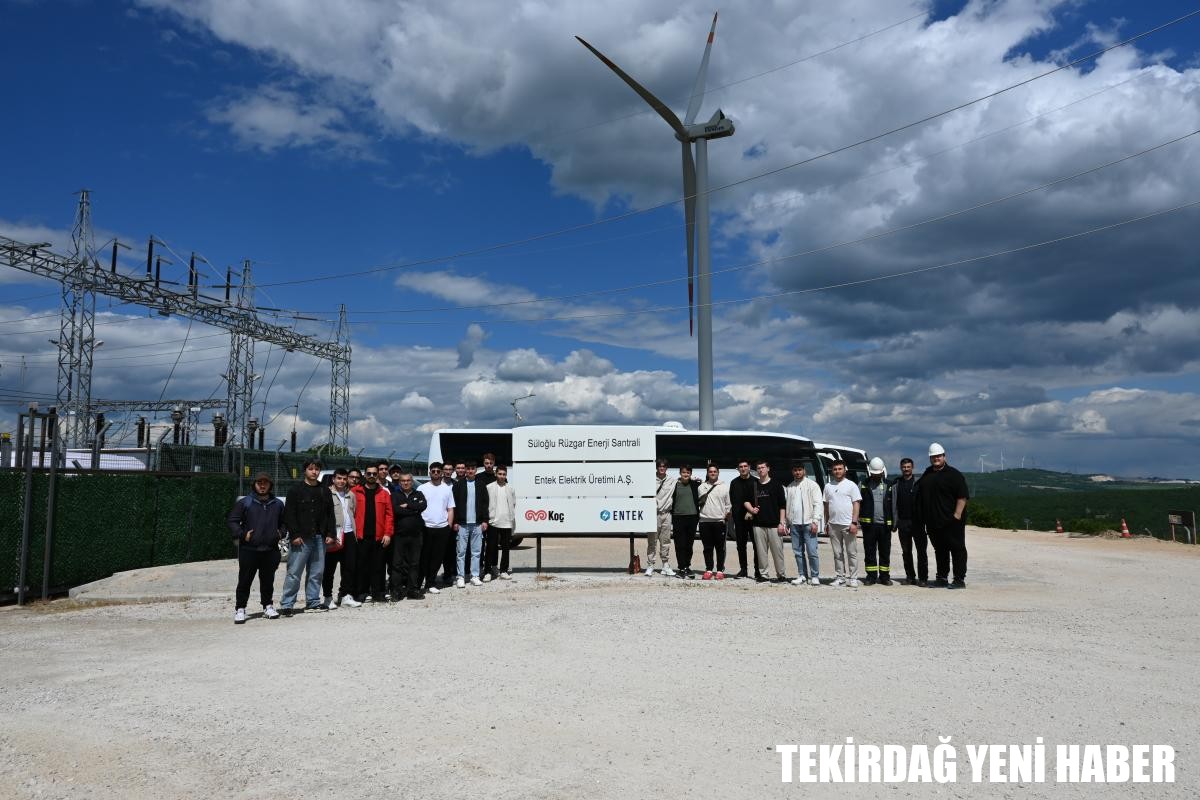 GELECEĞE DEĞER PROJESİ KAPSAMINDA ELEKTRİK VE ENERJİ BÖLÜMÜ ELEKTRİK PROGRAMI ÖĞRENCİLERİ ‘ENTEK ELEKTRİK SÜLOĞLU TESİSİNE TEKNİK GEZİ’ DÜZENLEDİ