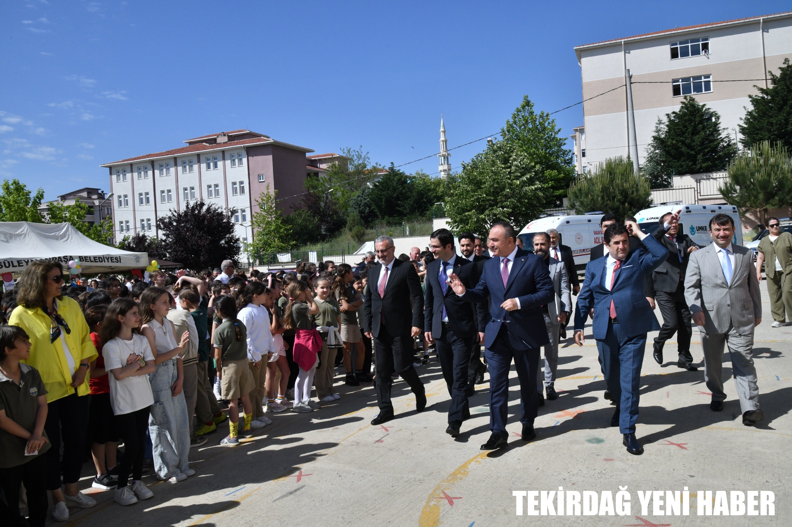Halk Sağlığının Korunması ve Geliştirilmesi Amacıyla İlkokulda Program Düzenlendi