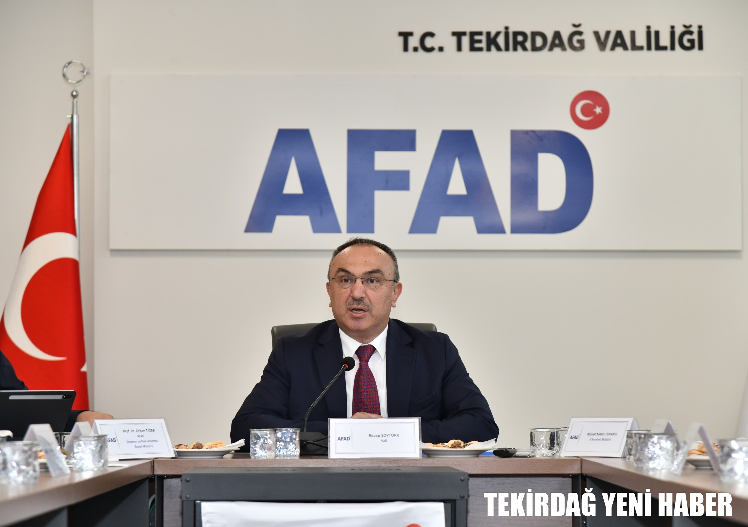 İl Risk Azaltma Planı İzleme ve Değerlendirme Toplantısı Yapıldı